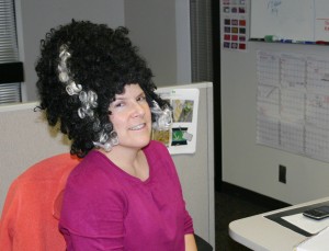 Kate - Crazy Hat and Hair Day