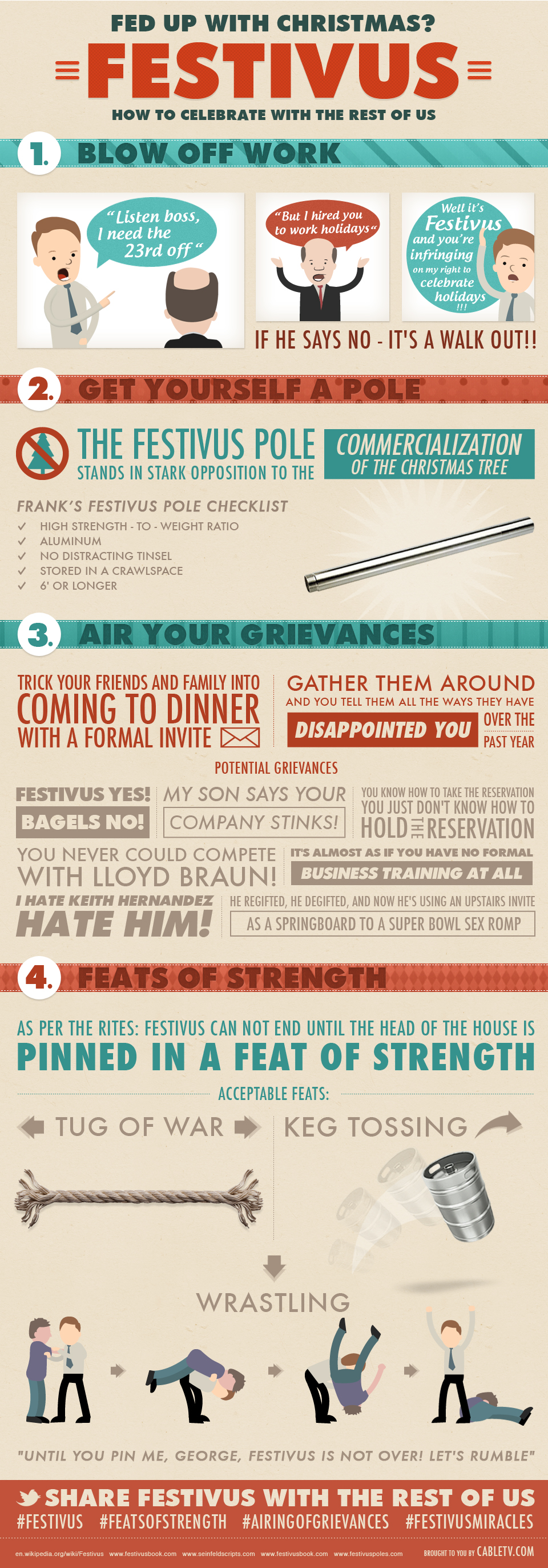 Infographic Festivus...for the Rest of Us! 123Print Blog