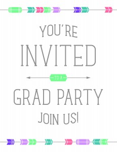 Promising Pointers Graduation Invitation