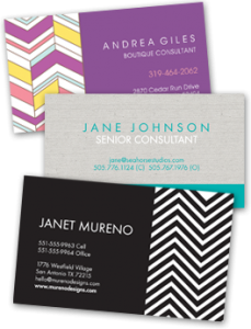 123Print New Business Card Designs