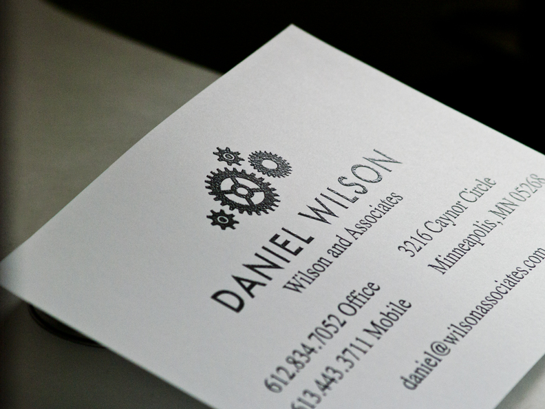 123Print Raised-Ink Business Cards