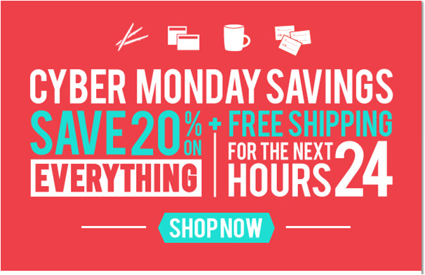123Print’s Cyber Monday 2012 deal + added urgency