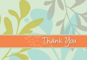 123Print Thank You Card - Leaves of Gratitude