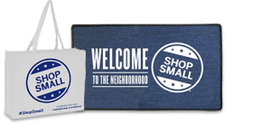 Small Business Saturday shopping bags