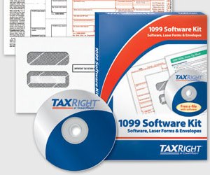 123Print 1099 TaxRight Software Kit