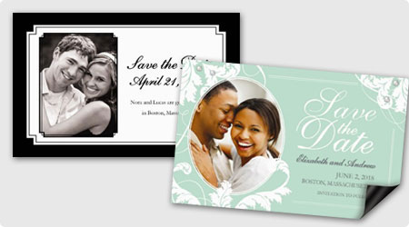 Save the Date Magnets from 123Print